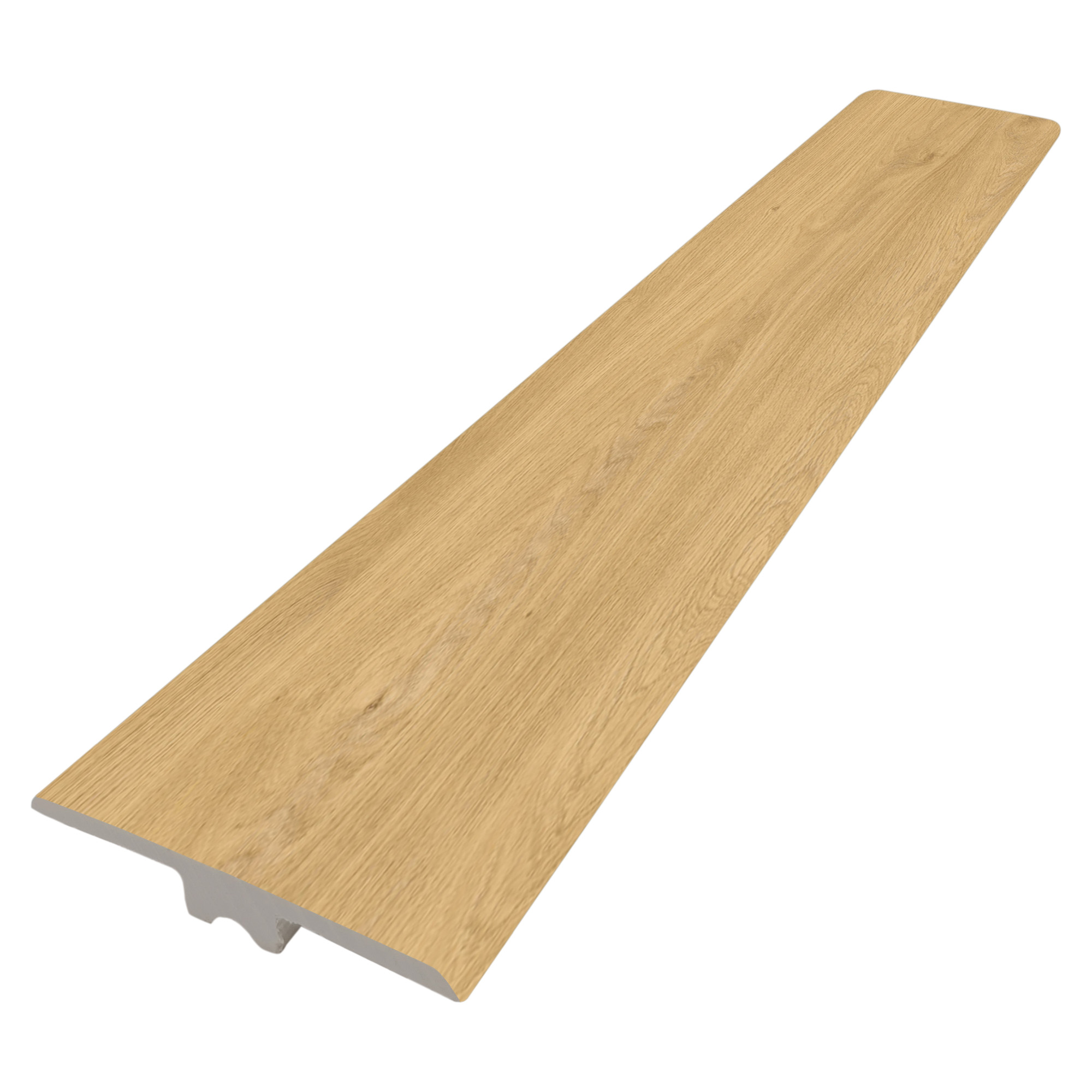 Bambino Series BB-X-T T-Molding, 94-1/2 in L, 1.78 in W, 0.15 in Thick, SPC, Timber Glaze